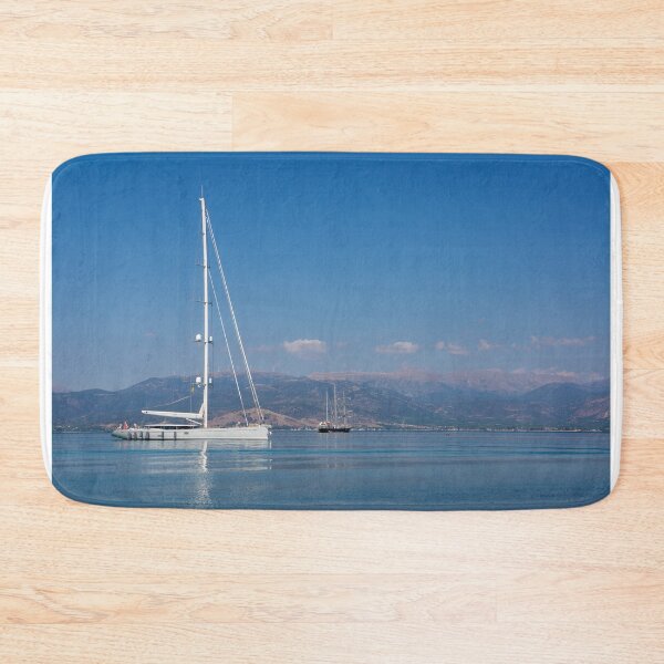 Item preview, Sailing boat in Nafplio. designed and sold by Anne Scantlebury.