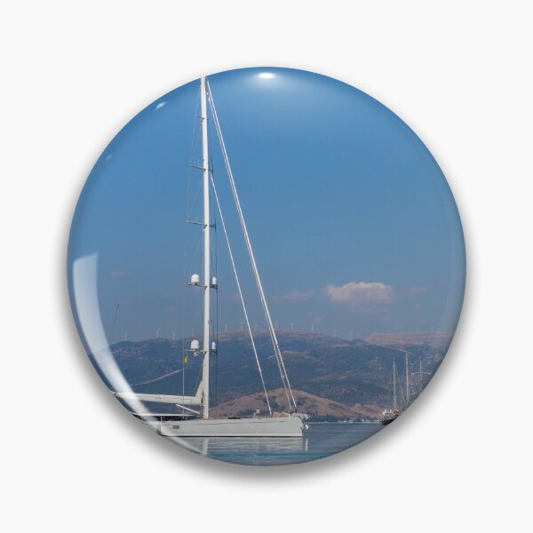 Item preview, Sailing boat in Nafplio. designed and sold by Anne Scantlebury.