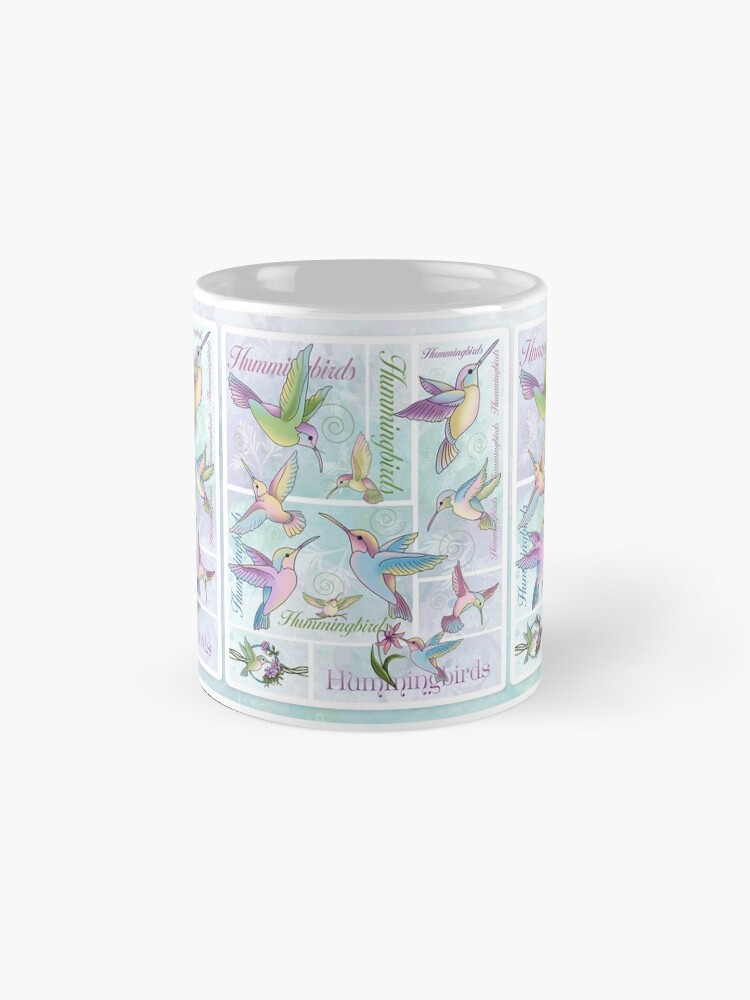 Alternate view of Hummingbird Flutterings Mug