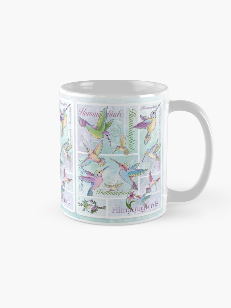 Alternate view of Hummingbird Flutterings Mug