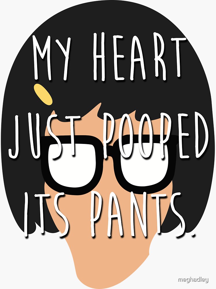 "tina heart" Sticker for Sale by meghadley | Redbubble