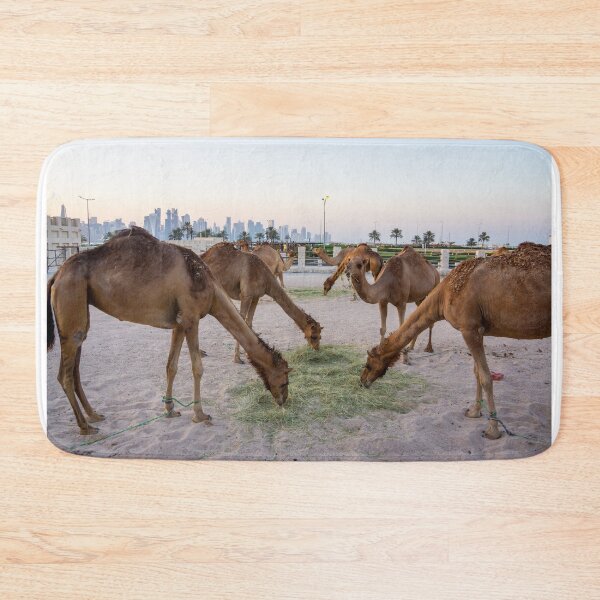Item preview, Camels eating. designed and sold by Anne Scantlebury.