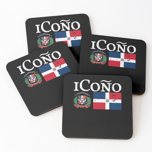 Item preview, iCono Dominican Republic Flag Spanish designed and sold by Sinful Charm.