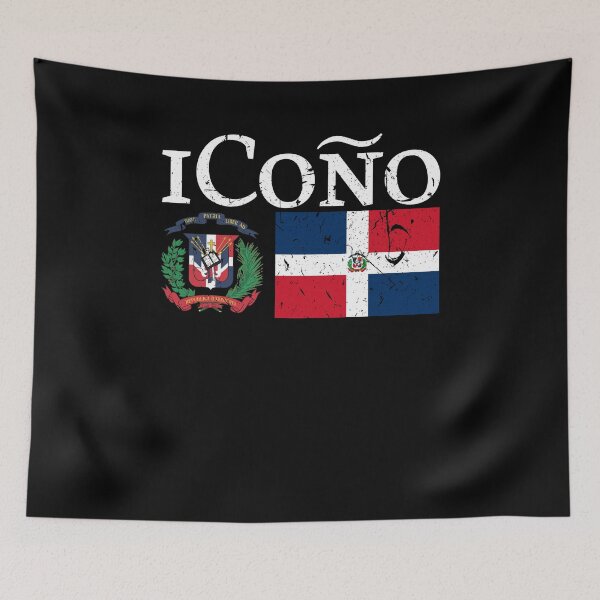 Item preview, iCono Dominican Republic Flag Spanish designed and sold by Sinful Charm.