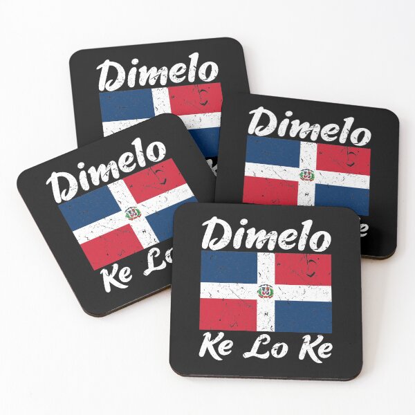 Item preview, Dimelo Ke Lo Ke Dominican Republic Flag designed and sold by Sinful Charm.