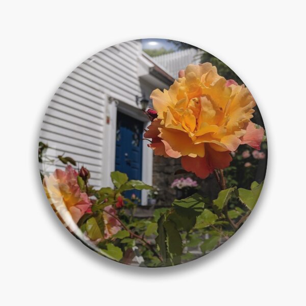 Item preview, Orange Roses and Cottage designed and sold by sloloris.