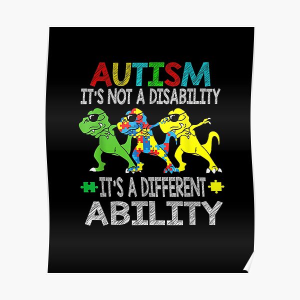 Minnesota Vikings Autism It's not a disability it's a different