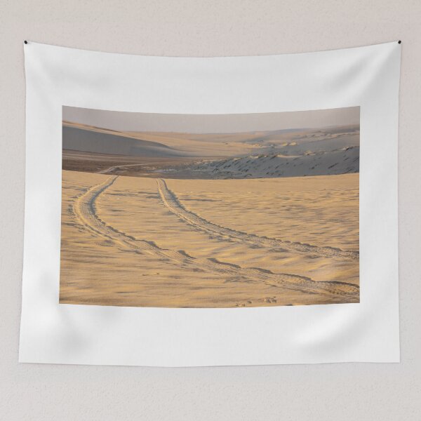 Item preview, Doha sandhills and car tracks. designed and sold by Anne Scantlebury.