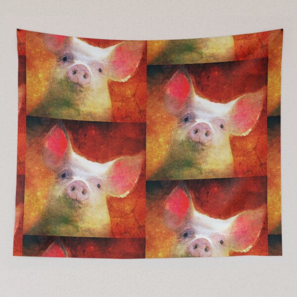 Item preview, Sunset Piggy Wig designed and sold by Clare Colins.