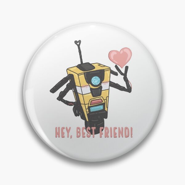 Item preview, Cute Claptrap "Hey, Best Friend!" designed and sold by Kimiwarui.