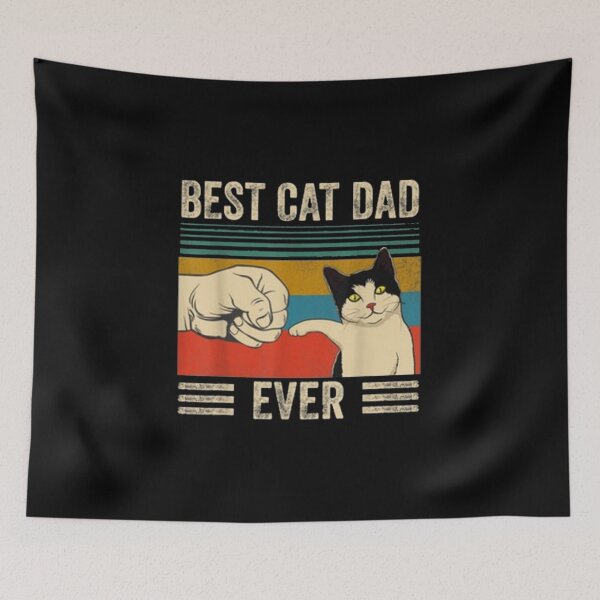 Item preview, Vintage Best Cat Dad Ever designed and sold by sahli.