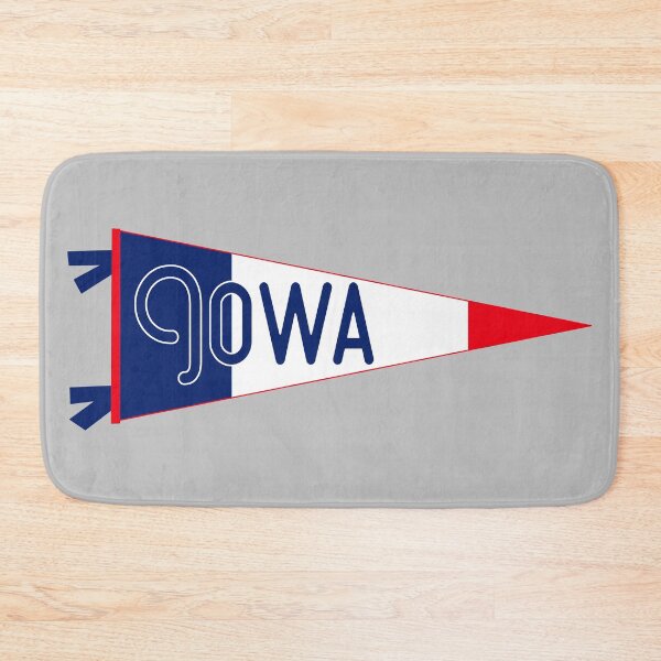 Item preview, Iowa Flag Pennant designed and sold by Decal Mania.