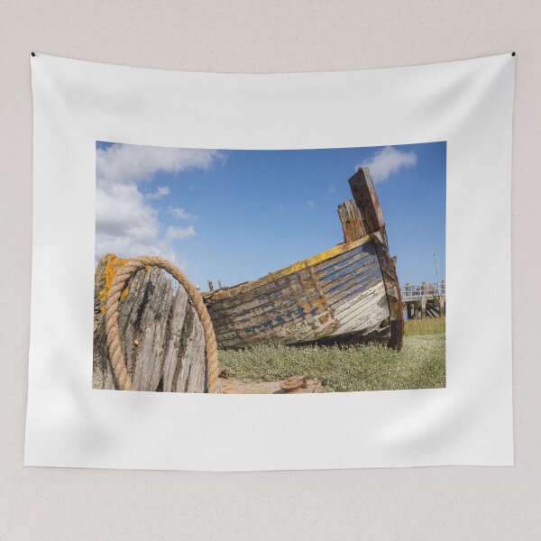 Item preview, Old dinghy. designed and sold by Anne Scantlebury.