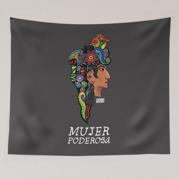Item preview, Mujer Poderosa over Black designed and sold by SitedaArts.