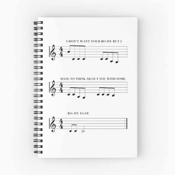 Item preview, Somebody Else Music Score Arrangement designed and sold by 924inlegend.