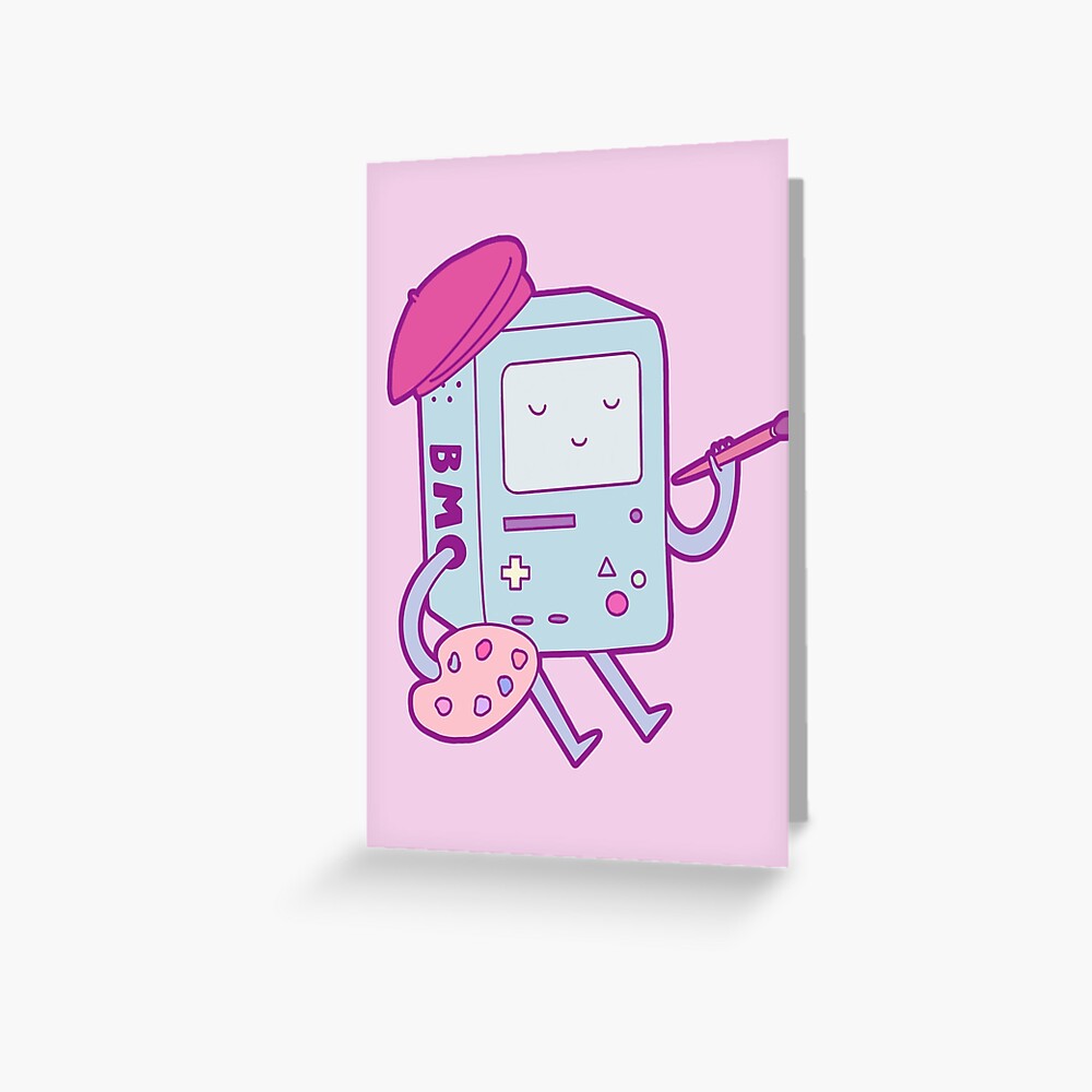 Artsy Beemo Greeting Card