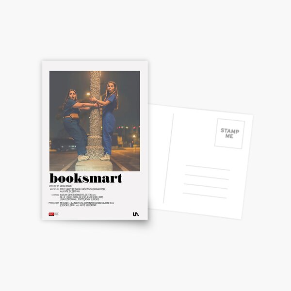 Booksmart Movie Poster Postcard