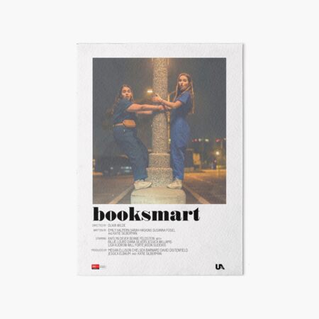 Booksmart Movie Poster Art Board Print