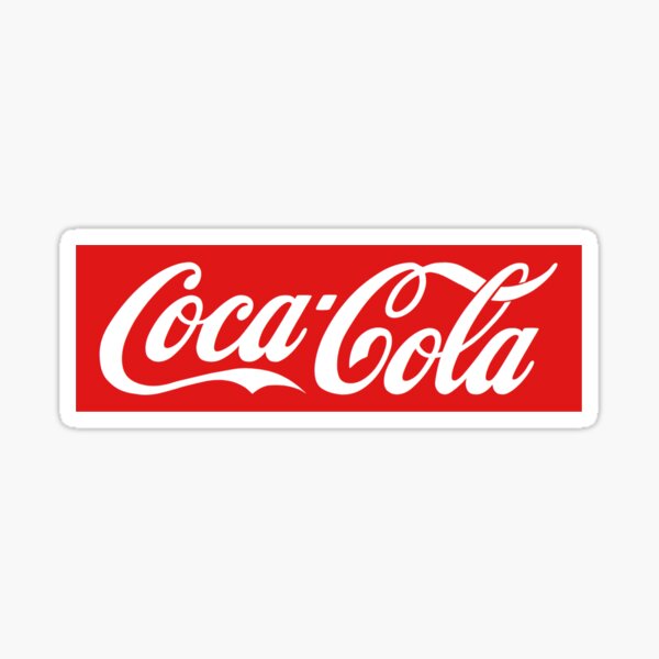 coca cola Sticker