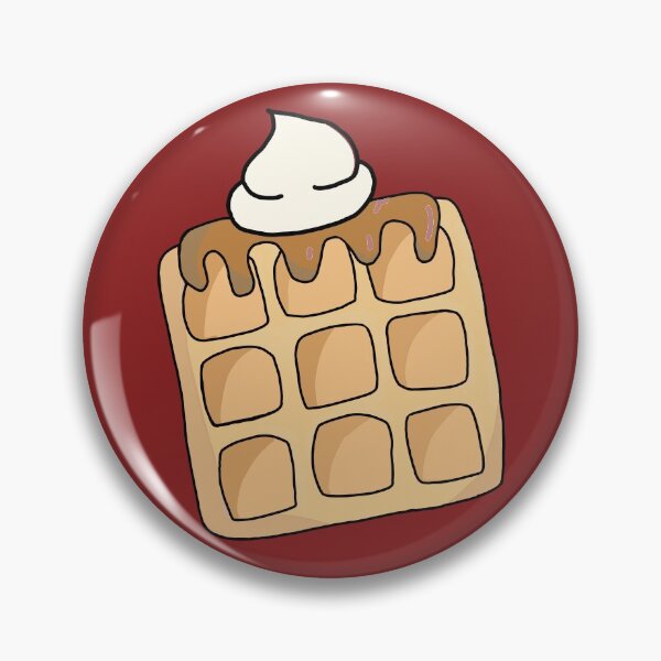 Item preview, Waffle with cream,  waffle day, waffle time designed and sold by Reroreemy.