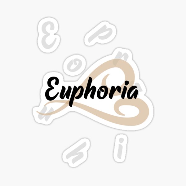 Euphoria Logo Sticker