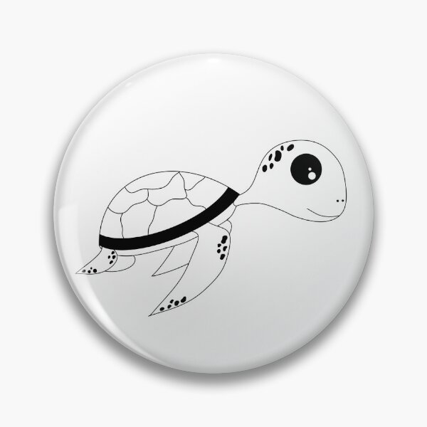 Item preview, Sea Turtle Line Art designed and sold by FloWynn.