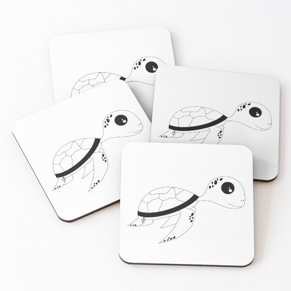 Item preview, Sea Turtle Line Art designed and sold by FloWynn.