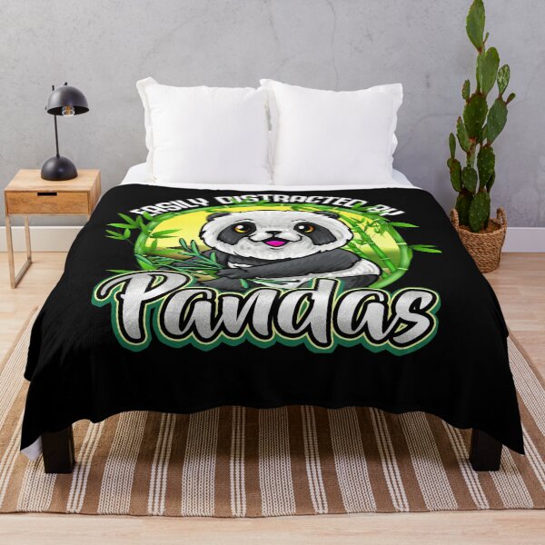 Item preview, Easily Distracted By Pandas designed and sold by Meliafroggy.