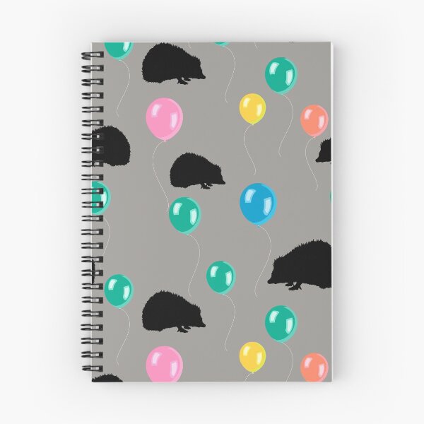 Item preview, Hedgehogs and balloons designed and sold by Miriam Omura.
