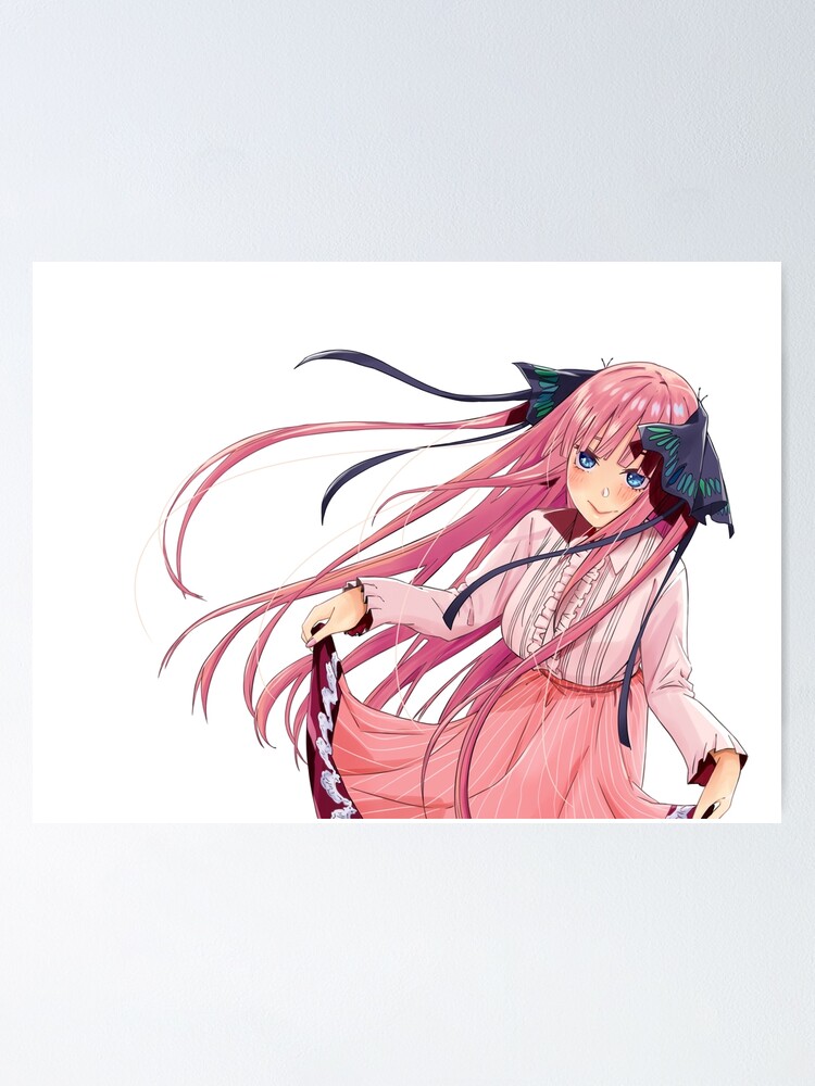 Nino Nakano Poster By Noodlenino Redbubble Nino Nakano Poster By Noodlenino Redbubble
