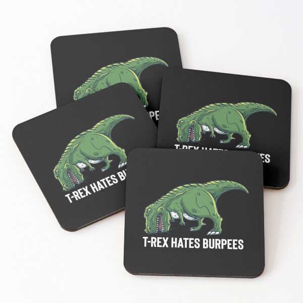 Item preview, T-Rex Hates Burpees designed and sold by Meliafroggy.