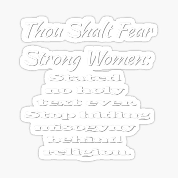 Item preview, Strong Women Girl Power Female Empowerment Equality Religion designed and sold by CheekyPuppy.