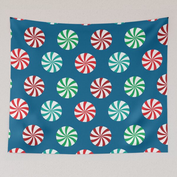Item preview, Peppermint Hard Candy Christmas Red Green Swirl designed and sold by Draculaura2009.