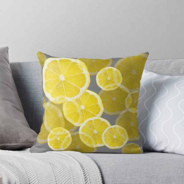 Item preview,   SLICED LEMONS GREY COLOR ABSTRACT designed and sold by sharlesart.