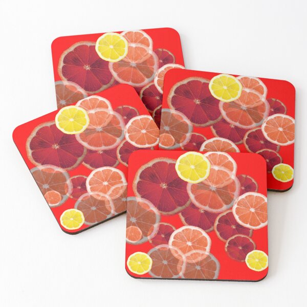 Item preview, RED ASSORTED CITRUS ORANGES KITCHEN ART designed and sold by sharlesart.