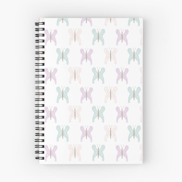 Aperçu de l'œuvre Effet papillon - Papillons pastel créée et vendue par Rochelle Rae Design.