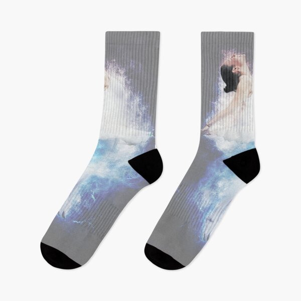 Item preview, Ballerina Ballet Gray Dancer Smoke Chaulk designed and sold by lorrinani.