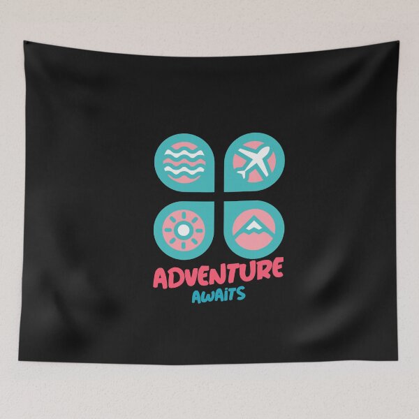 Item preview, ADVENTURE AWAITS TRAVELER VINTAGE designed and sold by Laurelbdesigns.