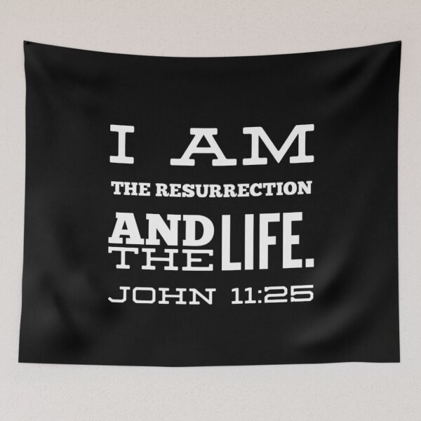 Item preview, I am the Resurrection and the Life designed and sold by bugtalk.