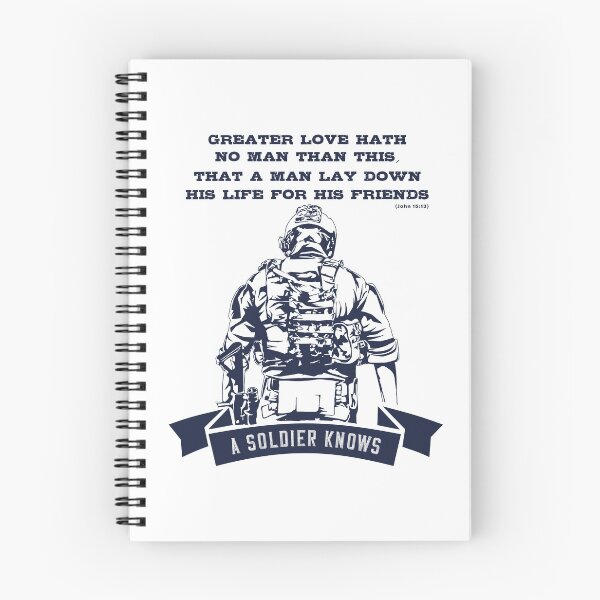 Item preview, Greater love hath no man than this, that a man lay down his life for his friends" (John 15:13) designed and sold by DouglasB.