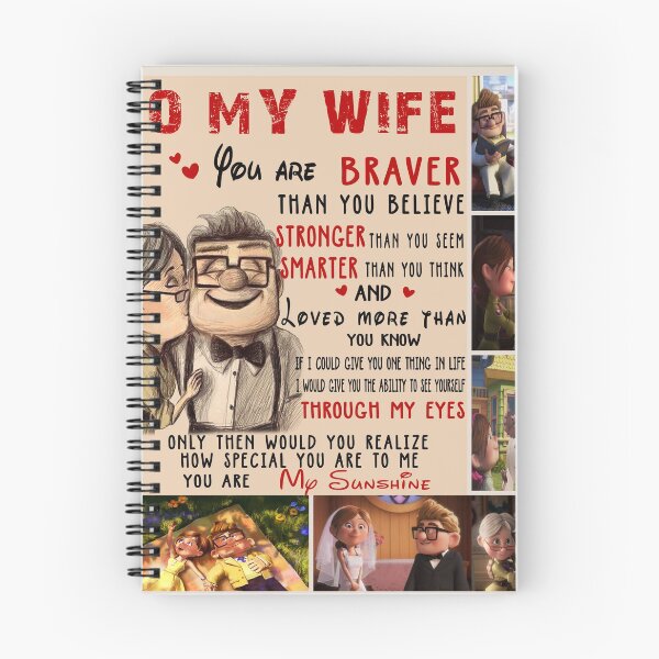 Item preview, Carl & Ellie To My Wife You're Braver Than You Believe Quilt Blanket Fleece Blanket To My Wife Blanket Warmer Gift Gift For Her designed and sold by Kebbeh71.