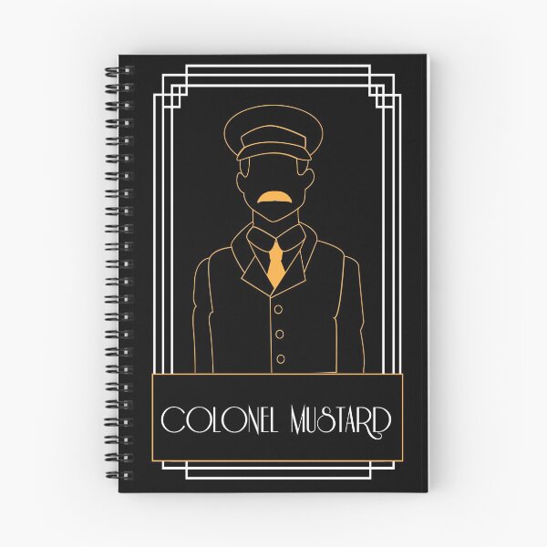 Item preview, Colonel Mustard designed and sold by iwillnotbepaged.