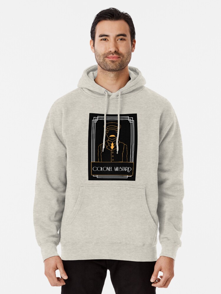 mustard pullover hoodie