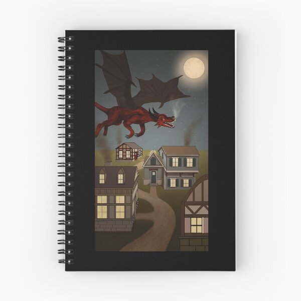Item preview, Nightstalker - Village Dragon designed and sold by Kaotik-Sketches.