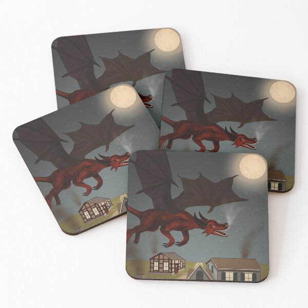 Item preview, Nightstalker - Village Dragon designed and sold by Kaotik-Sketches.