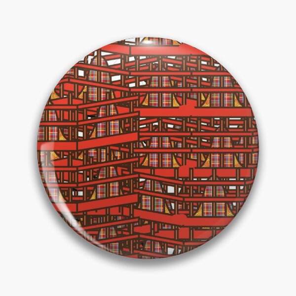 Item preview, Hand Woven Modern Fabric Design, TeresaTown at Redbubble 2020 designed and sold by Mark Stansberry.