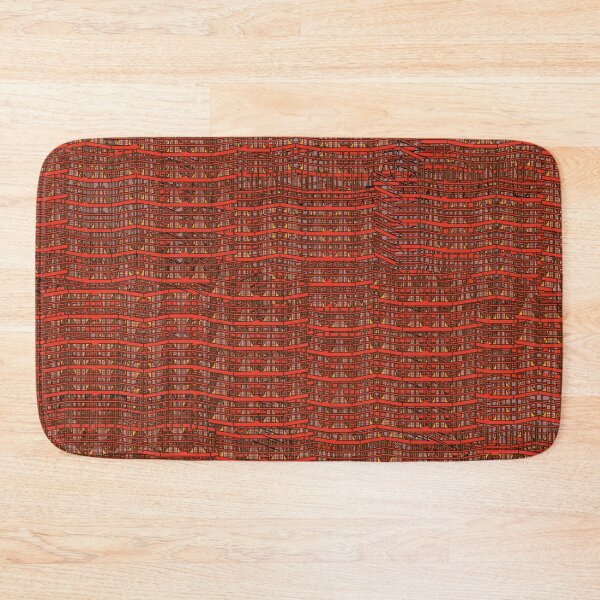 Item preview, Hand Woven Modern Fabric Design, TeresaTown at Redbubble 2020 designed and sold by Mark Stansberry.
