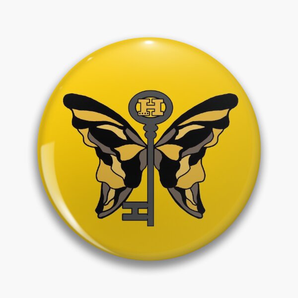 Item preview, yellow and black winged key designed and sold by ZombieKittay.
