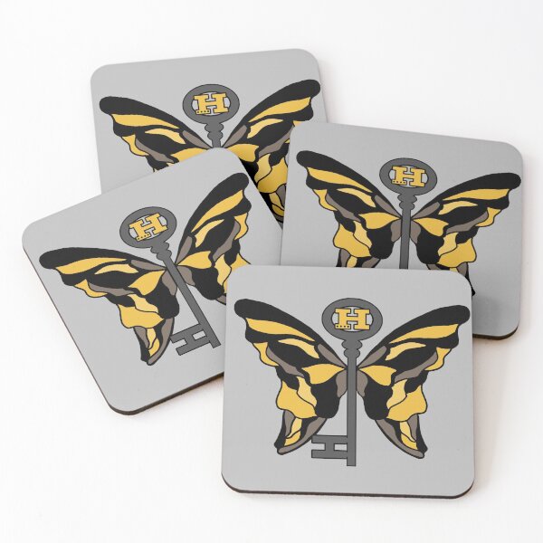 Item preview, yellow and black winged key designed and sold by ZombieKittay.