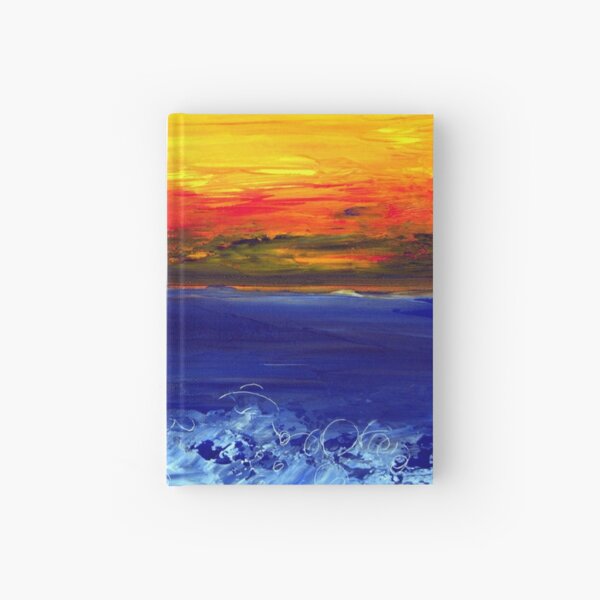 Sea and sky Hardcover Journal